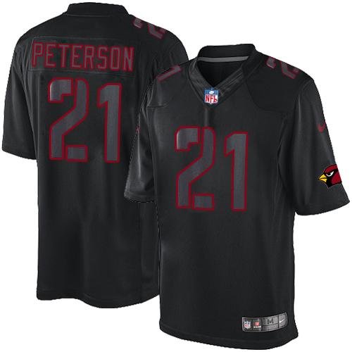 Nike Cardinals #21 Patrick Peterson Black Stitched NFL Impact Limited Jersey - ACJ93