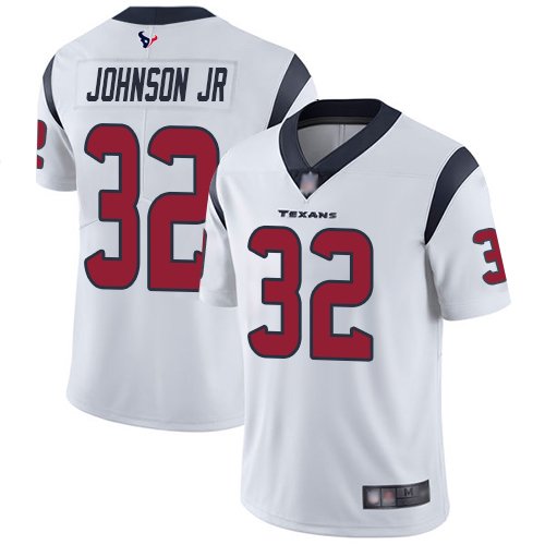 Nike Texans #32 Lonnie Johnson Jr. White Stitched NFL Vapor Untouchable Limited Jersey - HTJ316