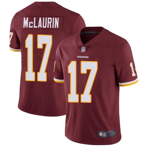 Nike Redskins #17 Terry McLaurin Burgundy Red Team Color Stitched NFL Vapor Untouchable Limited Jersey - WAC212