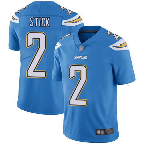 Nike Chargers #2 Easton Stick Electric Blue Alternate Stitched NFL Vapor Untouchable Limited Jersey - LCJ38