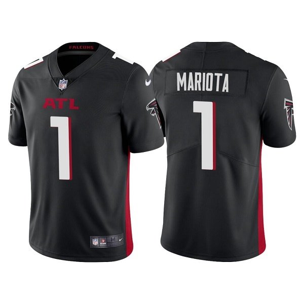 Balck Atlanta Falcons #1 Marcus Mariota Vapor Untouchable Limited Stitched Jersey - AFJ212