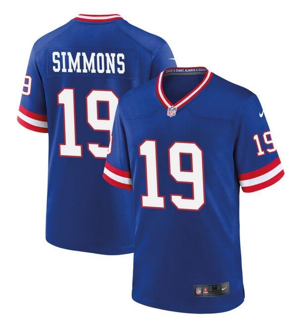 Blue New York Giants #5 Kayvon Thibodeaux 2023 F.U.S.E. Vapor Untouchable Limited Stitched Jersey - NYG31