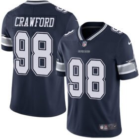 Nike Cowboys #98 Tyrone Crawford Navy Blue Team Color Stitched NFL Vapor Untouchable Limited Jersey - DLC283