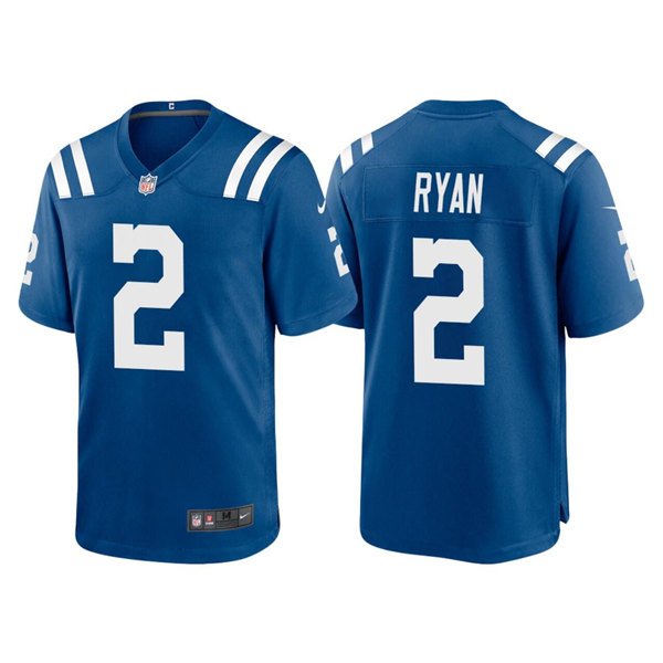 Blue Indianapolis Colts #2 Matt Ryan Vapor Untouchable Limited Stitched Football Jersey - IDC20
