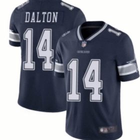 Dallas Cowboys Navy #14 Andy Dalton Vapor Untouchable Limited Stitched Jersey - DLC341
