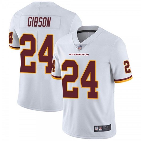 Washington Football Team White #24 Antonio Gibson Vapor Untouchable Limited Stitched Jersey - WAC43