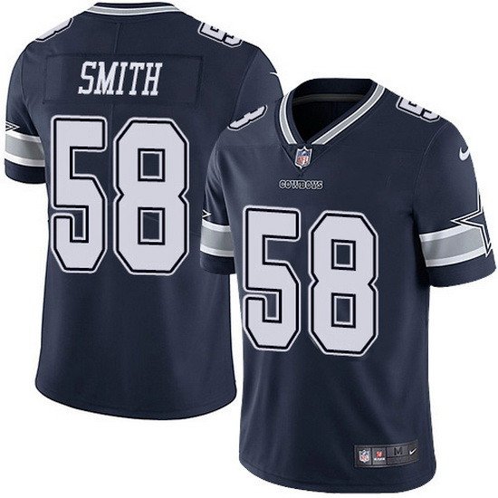 Navy Dallas Cowboys #58 Mazi Smith Vapor Untouchable Stitched Football Jersey - DLC293
