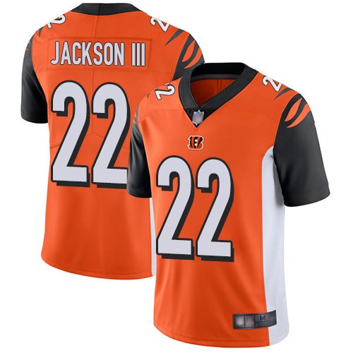 Nike Bengals #22 William Jackson III Orange Alternate Stitched NFL Vapor Untouchable Limited Jersey - CCB285