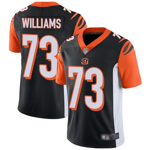 Nike Bengals #73 Jonah Williams Black Team Color Stitched NFL Vapor Untouchable Limited Jersey - CCB260