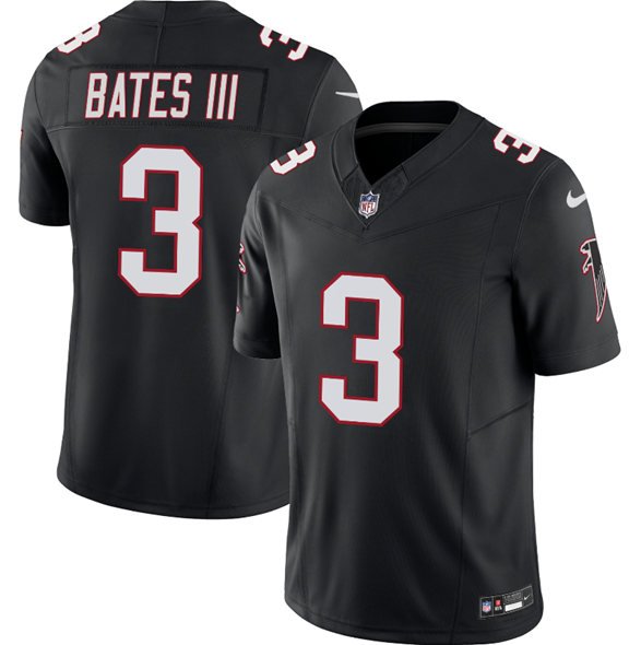 Black Atlanta Falcons #3 Jessie Bates III F.U.S.E. Vapor Untouchable Limited Stitched Football Jersey - AFJ178