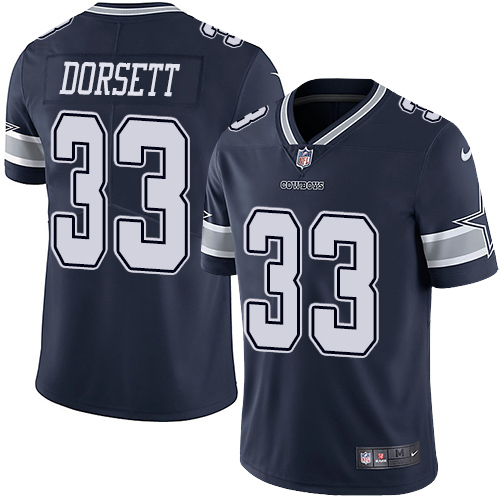 Navy Dallas Cowboys #Tony Dorsett Stitched Vapor Untouchable Limited Stitched Football Jersey - DLC395