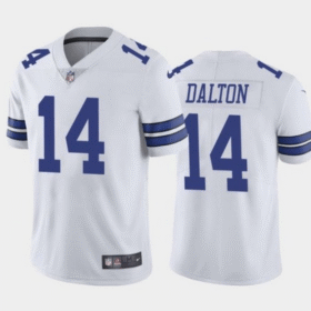 Dallas Cowboys White #14 Andy Dalton Vapor Untouchable Limited Stitched Jersey - DLC362