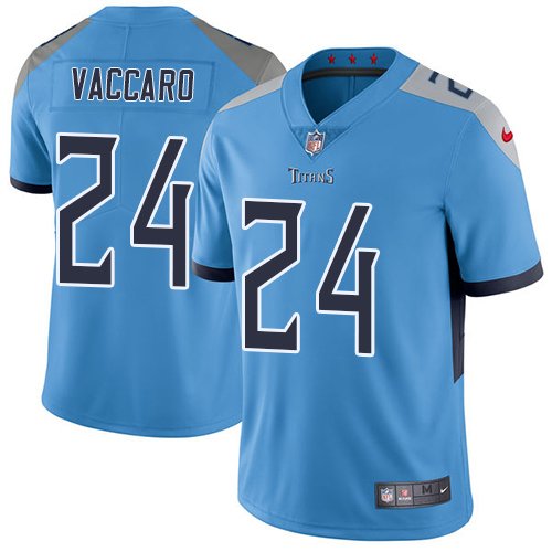 Nike Titans #24 Kenny Vaccaro Light Blue Alternate Stitched NFL Vapor Untouchable Limited Jersey - TNT123