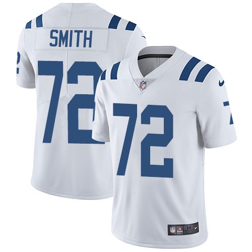 Nike Colts #72 Braden Smith White Stitched NFL Vapor Untouchable Limited Jersey - IDC79