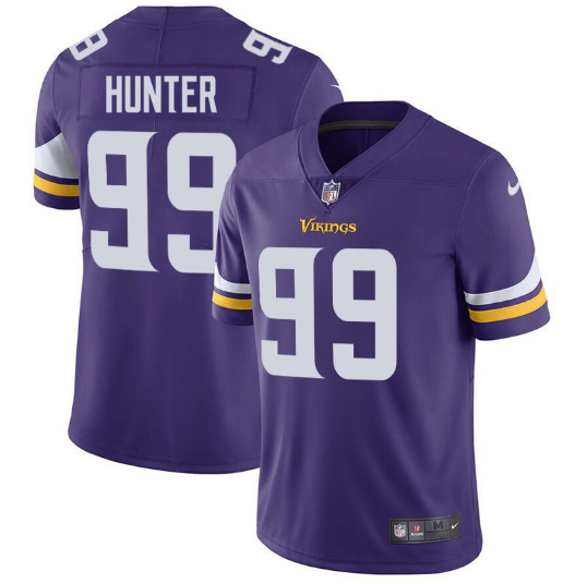 Minnesota Vikings #99 Danielle Hunter Purple Vapor Untouchable Limited NFL Stitched Jersey - MVJ128