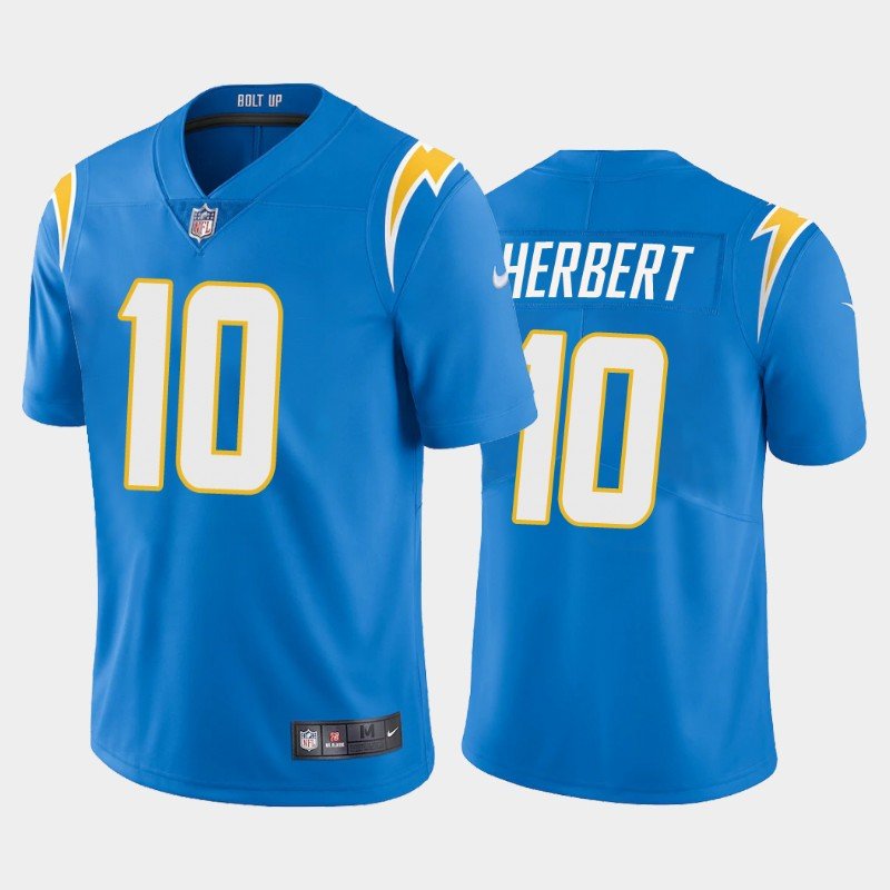 Los Angeles Chargers #10 Justin Herbert 2020 Blue Vapor Untouchable Limited Stitched NFL Jersey - LCJ53