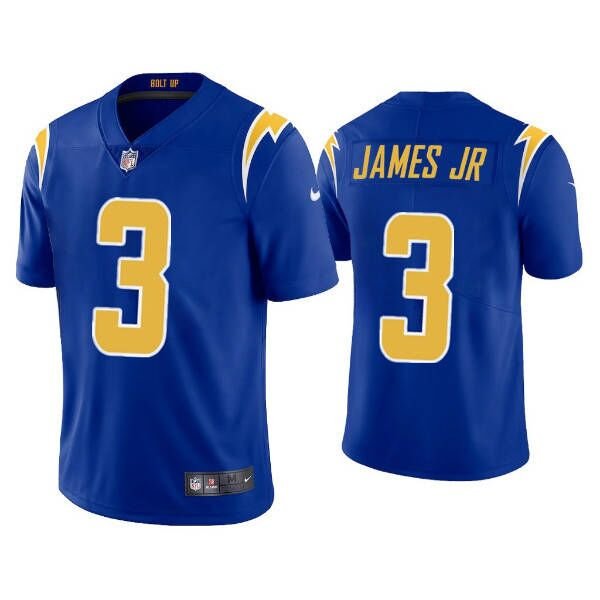 Royal Los Angeles Chargers #3 Derwin James JR. Vapor Untouchable Limited Stitched Jersey - LCJ26