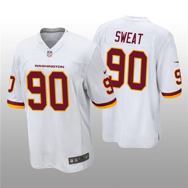 Washington Football Team White #90 Montez Sweat Vapor Untouchable Limited Stitched Jersey - WAC44