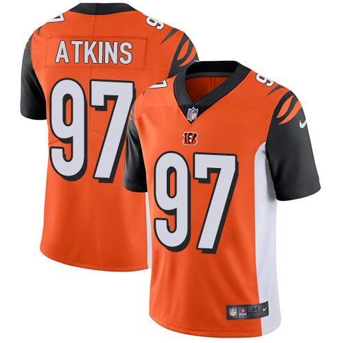 Nike Bengals #97 Geno Atkins Orange Alternate Stitched NFL Vapor Untouchable Limited Jersey - CCB77