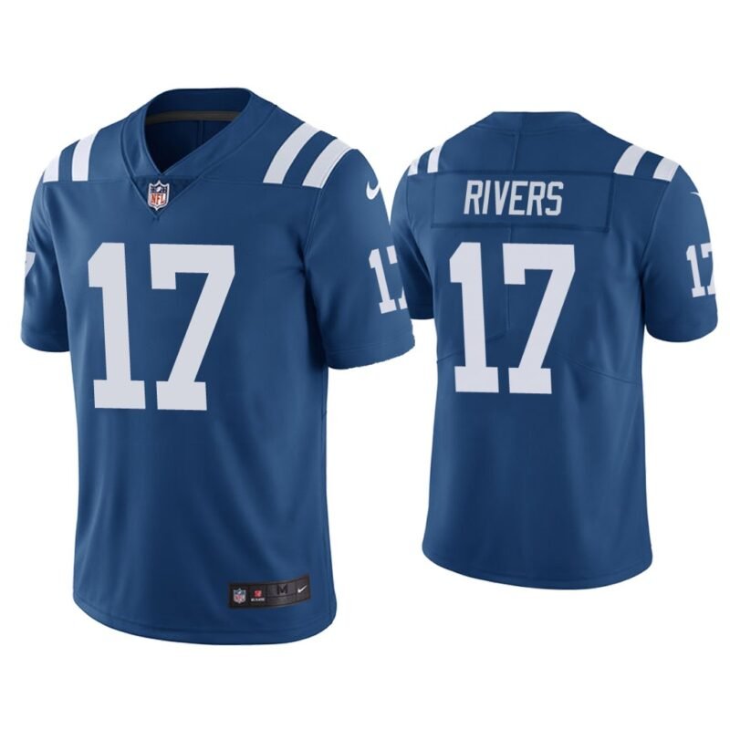 Indianapolis Colts #17 Philip Rivers Blue Vapor Untouchable Limited Stitched NFL Jersey - IDC257