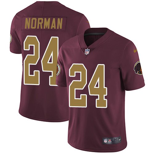 Nike Redskins #24 Josh Norman Burgundy Red Alternate Stitched NFL Vapor Untouchable Limited Jersey - WAC04