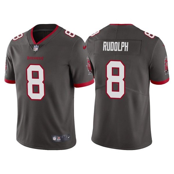 Grey Tampa Bay Buccaneers #8 Kyle Rudolph Vapor Untouchable Limited Stitched Jersey - TBB79
