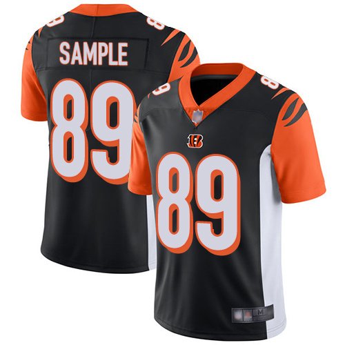 Nike Bengals #89 Drew Sample Black Team Color Stitched NFL Vapor Untouchable Limited Jersey - CCB191