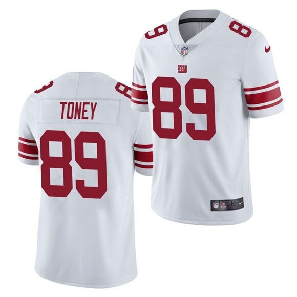 White New York Giants #89 Kadarius Toney Vapor Untouchable Limited Stitched NFL Jersey - NYG189