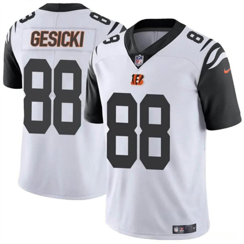White Cincinnati Bengals #88 Mike Gesicki Vapor Untouchable Limited Stitched Jersey - CCB39
