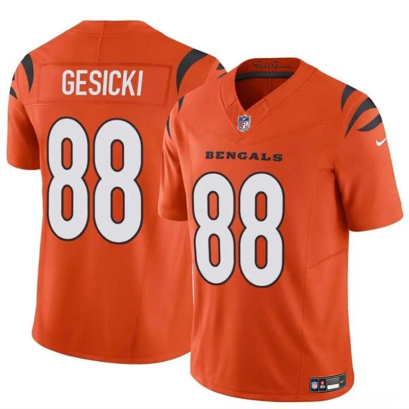 Orange Cincinnati Bengals #88 Mike Gesicki 2024 F.U.S.E. Vapor Untouchable Limited Stitched Jersey - CCB167