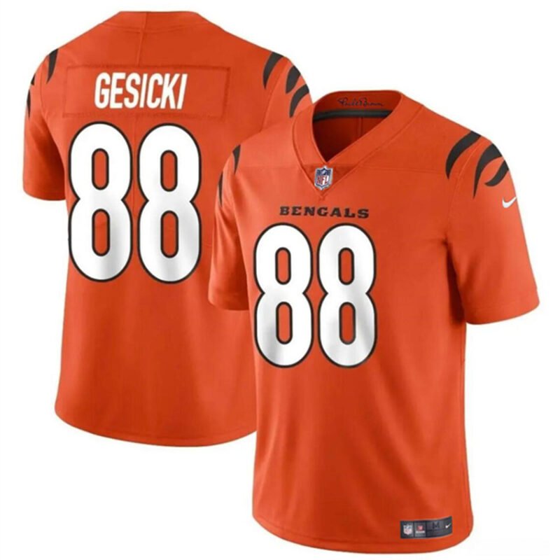 Orange Cincinnati Bengals #88 Mike Gesicki Vapor Untouchable Limited Stitched Jersey - CCB73
