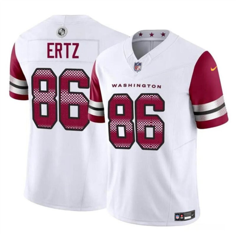 White Washington Commanders #86 Zach Ertz 2023 F.U.S.E. Vapor Limited Stitched Football Jersey - WAC113