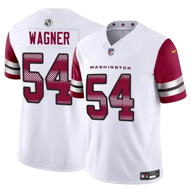 White Washington Commanders #54 Bobby Wagner 2023 F.U.S.E Vapor Limited Stitched Football Jersey - WAC52