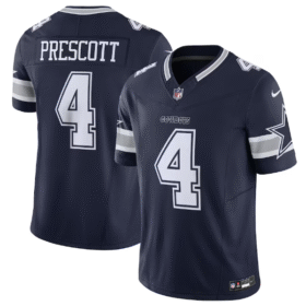 Navy Dallas Cowboys #4 Dak Prescott 2023 F.U.S.E. Vapor Limited Stitched Football Jersey - DLC306