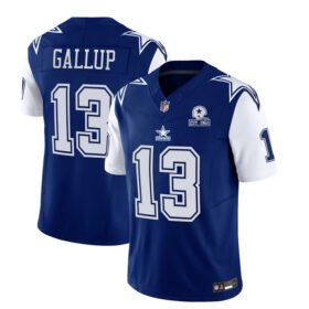 Navy Dallas Cowboys #13 Michael Gallup 2023 F.U.S.E. With 1960 Patch Vapor Limited Stitched Football Jersey - DLC335