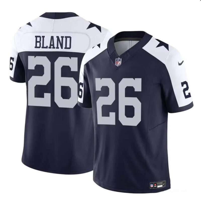 Navy Dallas Cowboys #26 DaRon Bland 2023 F.U.S.E. Thanksgiving Vapor Untouchable Limited Stitched Football Jersey - DLC273