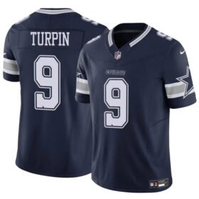 Navy Dallas Cowboys #9 KaVontae Turpin 2023 F.U.S.E Vapor Untouchable Limited Stitched Football Jersey - DLC213