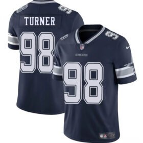 Navy/Blue Dallas Cowboys #98 Payton Turner 2025 Vapor Untouchable Limited Stitched Football Jersey - DLC82