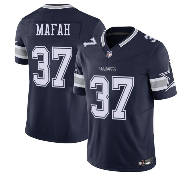 Navy Dallas Cowboys #37 Phil Mafah 2025 F.U.S.E Draft Vapor Untouchable Limited Stitched Football Jersey - DLC141
