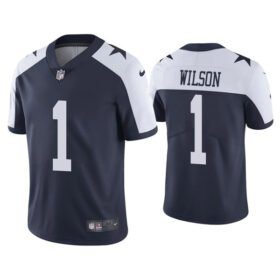 Navy Dallas Cowboys #1 Cedrick Wilson Vapor Limited Stitched Jersey - DLC379