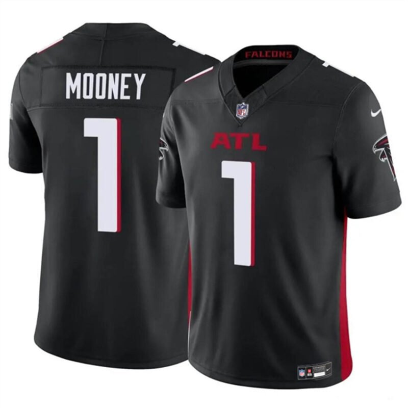 Black Atlanta Falcons #1 Darnell Mooney 2024 F.U.S.E. Vapor Untouchable Limited Stitched Football Jersey - AFJ179