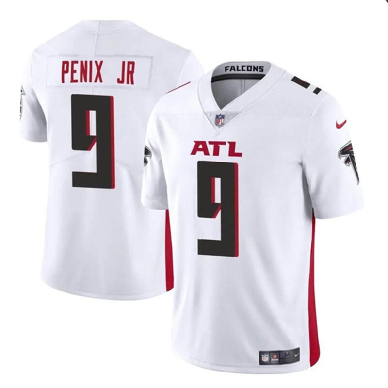 White Atlanta Falcons #9 Michael Penix Jr 2024 Draft Vapor Untouchable Limited Stitched Football Jersey - AFJ106