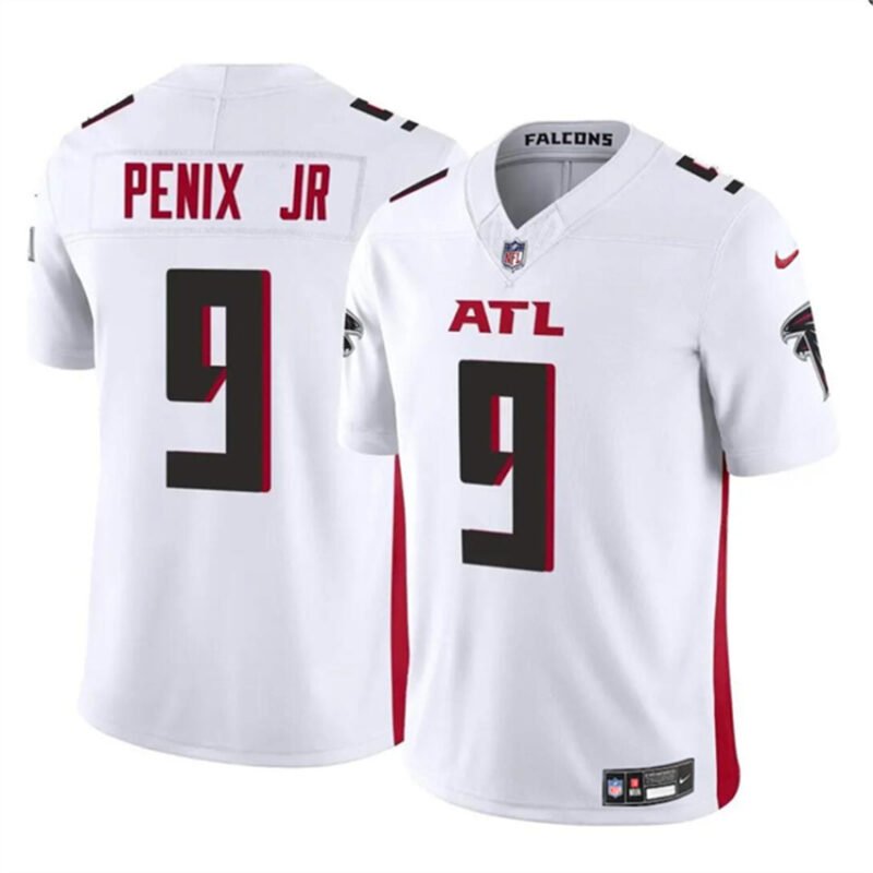 White Atlanta Falcons #9 Michael Penix Jr 2024 Draft F.U.S.E Vapor Untouchable Limited Stitched Football Jersey - AFJ261