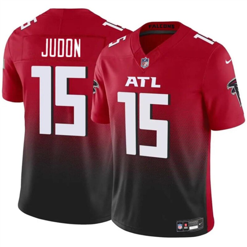 Red/Black Atlanta Falcons #15 Matthew Judon 2024 F.U.S.E Vapor Untouchable Limited Stitched Football Jersey - AFJ135