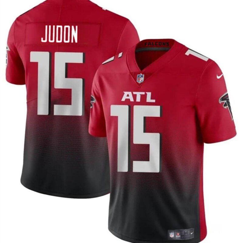 Red/Black Atlanta Falcons #15 Matthew Judon Vapor Untouchable Limited Stitched Football Jersey - AFJ169