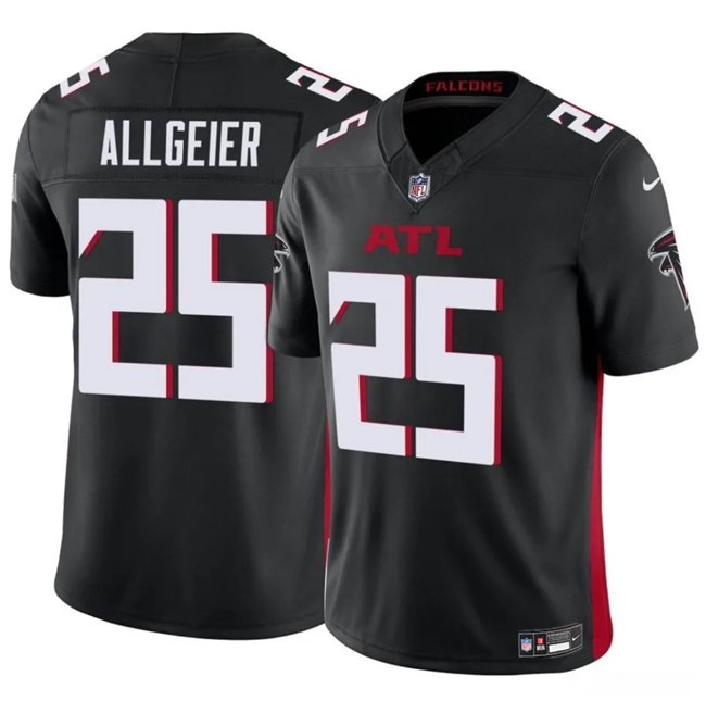 Black Atlanta Falcons #25 Tyler Allgeier 2024 F.U.S.E Vapor Untouchable Limited Stitched Football Jersey - AFJ53