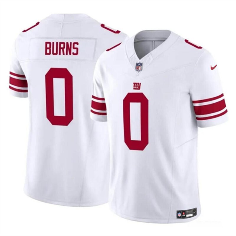 White New York Giants #0 Brian Burns 2023 F.U.S.E. Vapor Untouchable Limited Stitched Jersey - NYG161