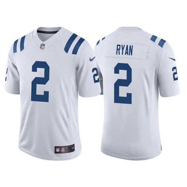 White Indianapolis Colts #2 Matt Ryan Vapor Untouchable Limited Stitched Football Jersey - IDC183