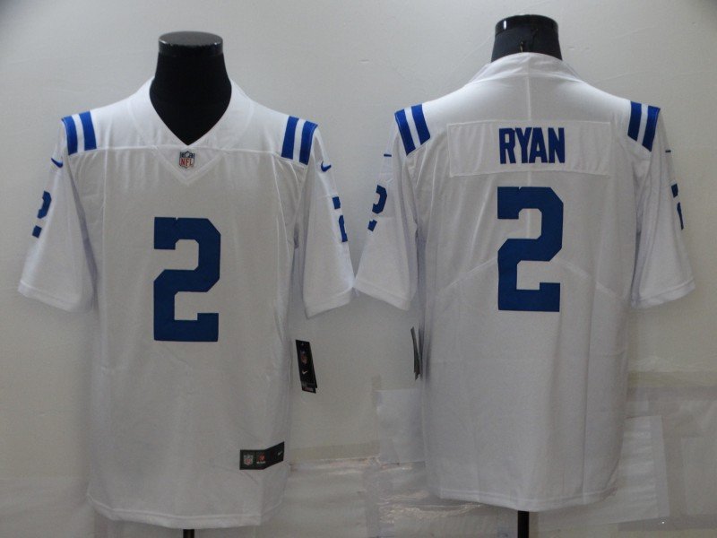 White Indianapolis Colts #2 Matt Ryan Vapor Untouchable Limited Stitched Jersey - IDC134