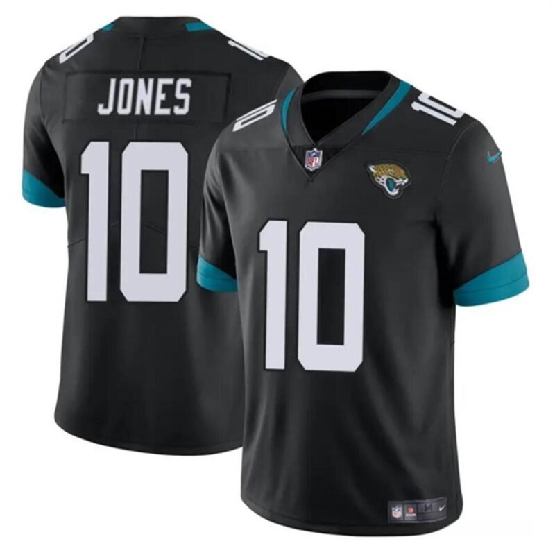 Black Jacksonville Jaguars #10 Mac Jones Vapor Untouchable Limited Stitched Jersey - JVG172